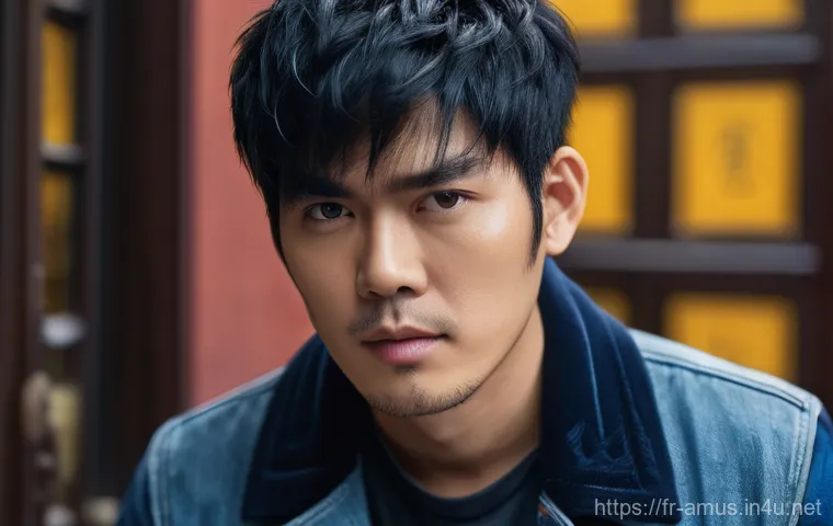 Jay Chou의 영화 제작과 사운드트랙 참여 - Here are three detailed image generation prompts in English, inspired by the provided text about Jay...